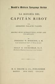 Tapa de La alegría del capitan Ribot