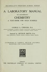 Tapa de Laboratory manual to accompany chemistry: a textbook for high schools