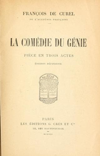Tapa de comédie du génie