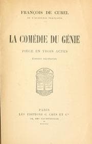 Tapa de La comédie du génie