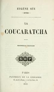 Tapa de La coucaratcha