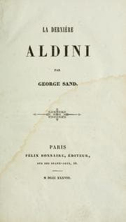 Tapa de La dernière Aldini