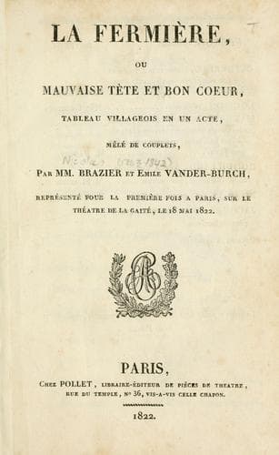 Tapa de fermière