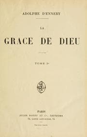 Tapa de La grace de Dieu