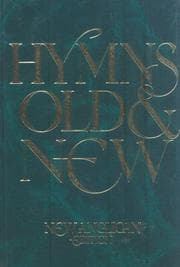 Tapa de Hymns Old and New