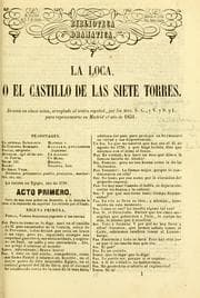 Tapa de La loca, o, El castillo de las siete torres