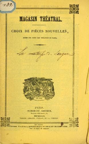 Tapa de La maîtresse de langues