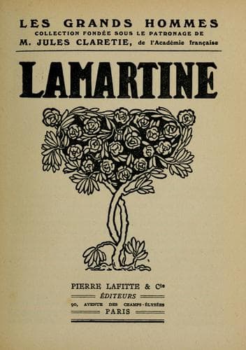 Tapa de Lamartine
