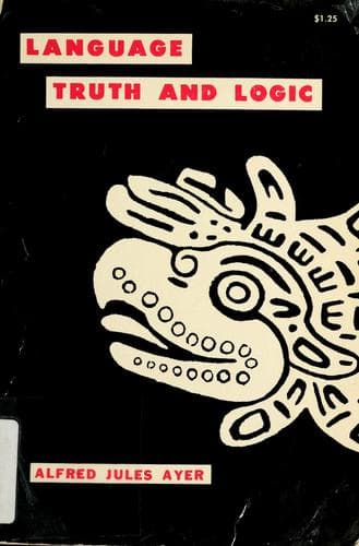 Tapa de Language, truth and logic
