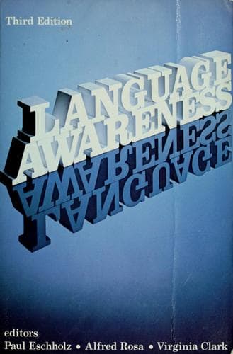 Tapa de Language awareness