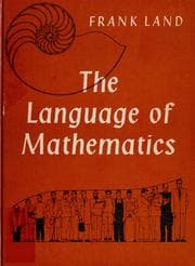Tapa de The language of mathematics