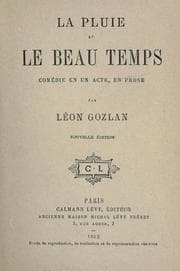 Tapa de La plui et le beau temps