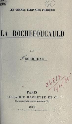 Tapa de La Rochefoucauld