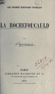 Tapa de La Rochefoucauld
