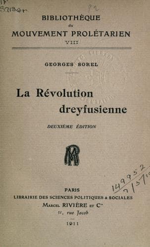 Tapa de révolution dreyfusienne