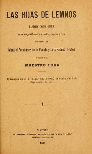 Tapa de hijas de Lemnos