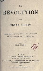 Tapa de La Révolution