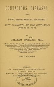 Tapa de Contagious diseases-their history, anatomy, pathology, and treatment