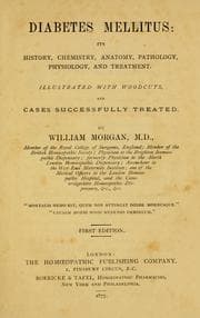 Tapa de Diabetes mellitus: its history, chemistry, anatomy, pathology, physiology, and treatment