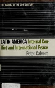 Tapa de Latin America: internal conflict and international peace