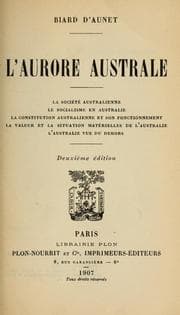 Tapa de L'aurore Australe