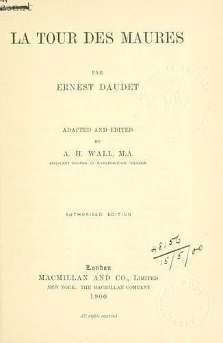 Tapa de tour des Maures.