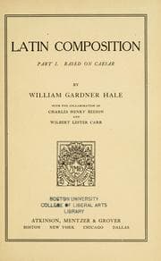Tapa de Latin composition