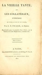 Tapa de La vieille tante