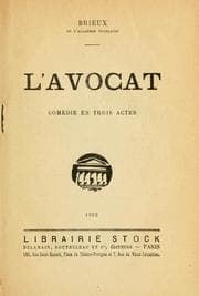 Tapa de L' avocat