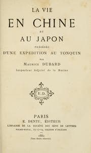 Tapa de La vie en Chine et au Japon