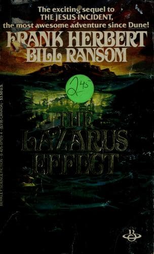Tapa de The Lazarus effect