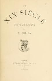 Tapa de Le 19e siècle
