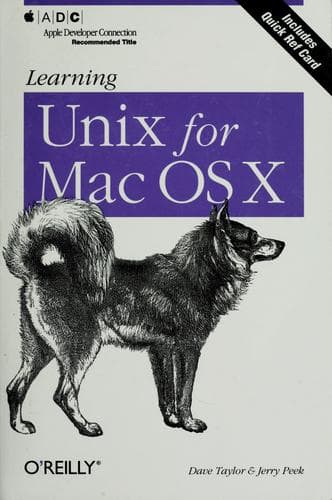 Tapa de Learning Unix for Mac OS X