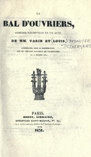 Tapa de Le bal d'ouvriers