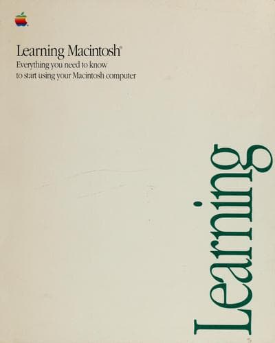 Tapa de Learning Macintosh
