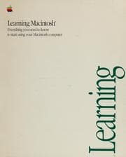Tapa de Learning Macintosh