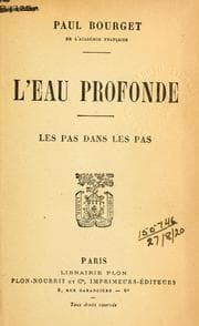 Tapa de L' eau profonde