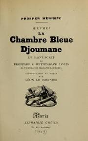 Tapa de Le Chambre bleue