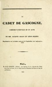 Tapa de Le cadet de Gascogne