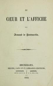 Tapa de Le coeur et l'affiche