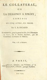 Tapa de Le collatéral, ou, La diligence à Joigny