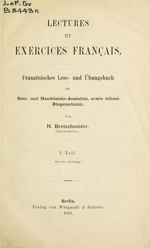 Tapa de Lectures et exercises français