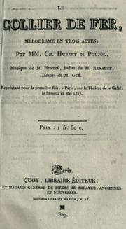 Tapa de Le collier de fer
