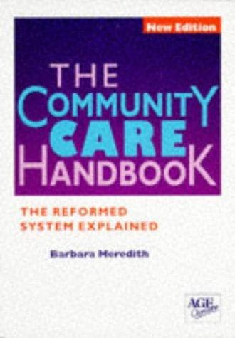 Tapa de The Community Care Handbook