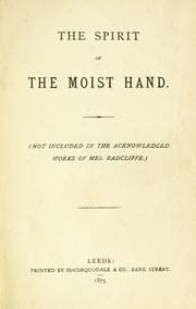 Tapa de The spirit of the moist hand