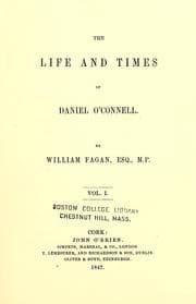 Tapa de The life and times of Daniel O'Connell