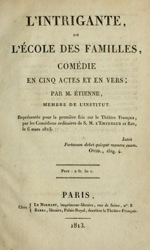 Tapa de L'intrigante