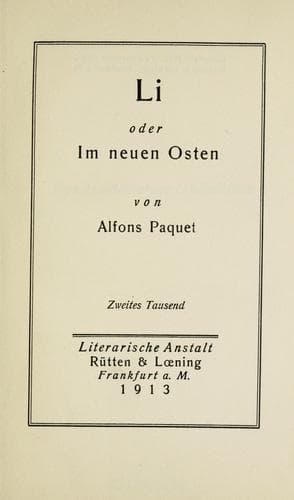Tapa de Li. oder