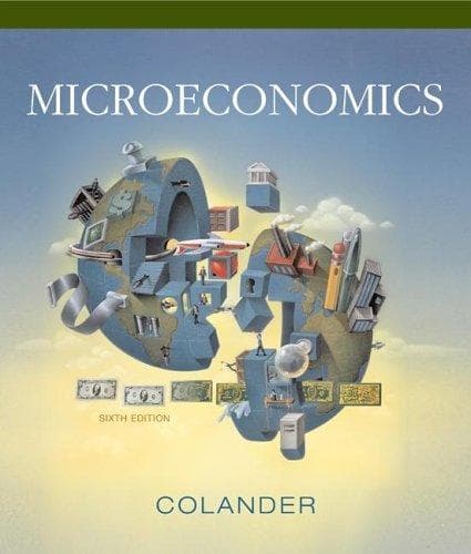 Tapa de Microeconomics