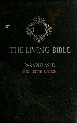 Tapa de The Living Bible